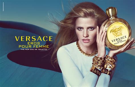 woman in versace perfume commercial